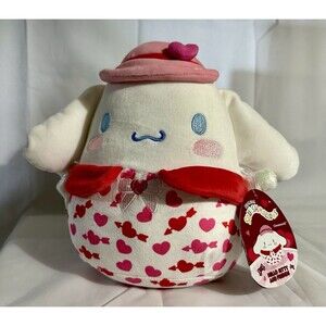 Squishmallows Cinnamoroll Valentine Plush Hello Kitty & Friends Sanrio NWT